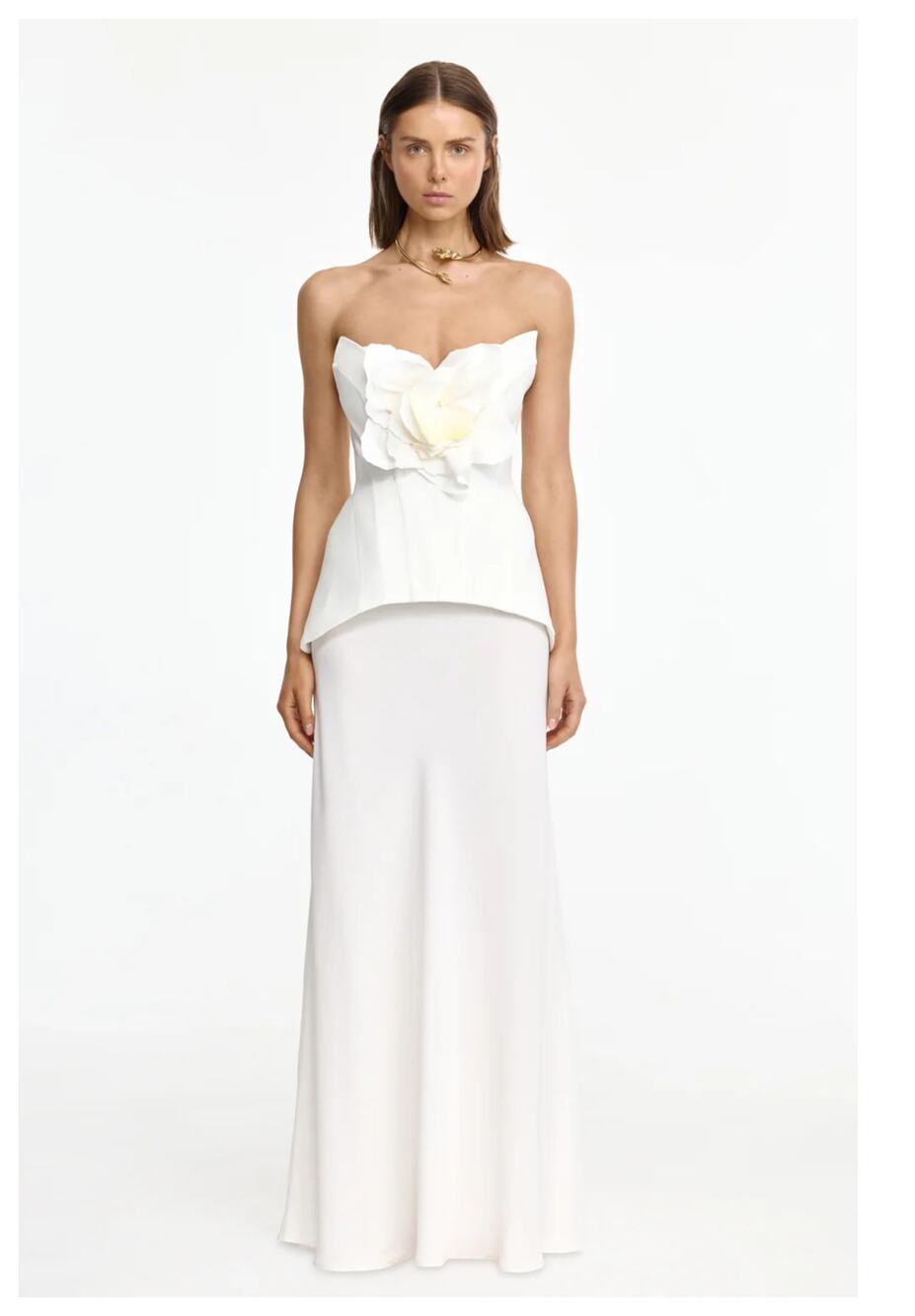 NEW Acler Bankson Floral Appliqué Gown Size US/12